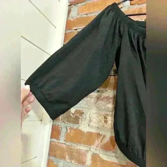 Banana Republic Off The Should Cinched Waist Top Size M - Picture 6 of 7